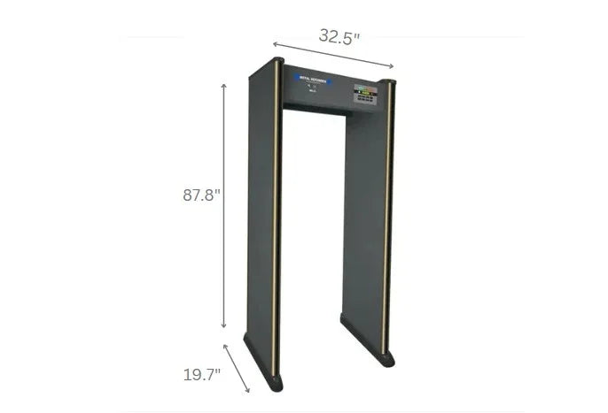 Detector de metales de paso Metal Defender 33 Zone