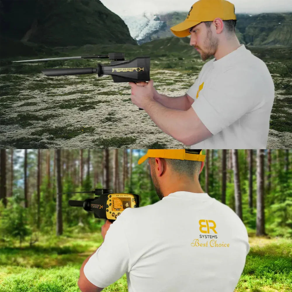 Detector de oro y metales BR SYSTEMS 20 PRO
