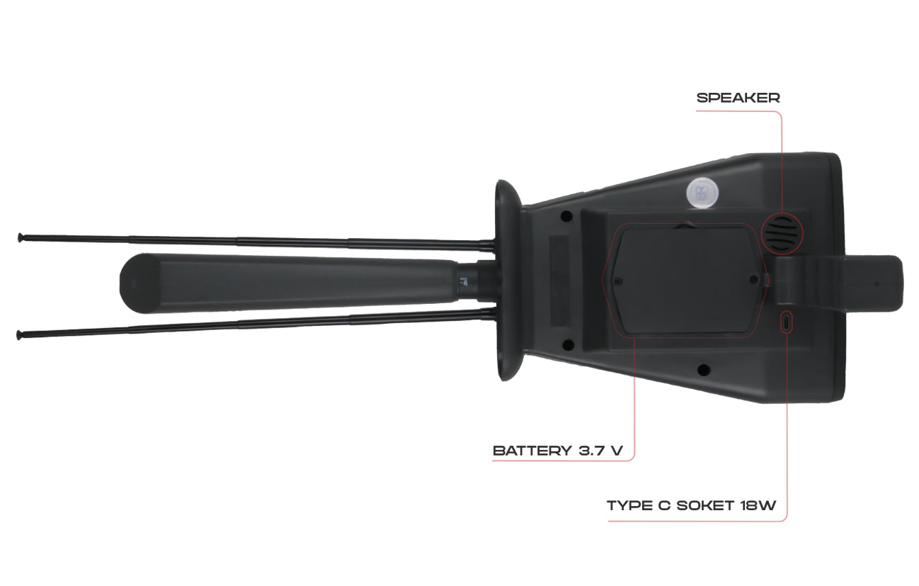 BR SYSTEMS 100 Pro Gold & Metal Detector