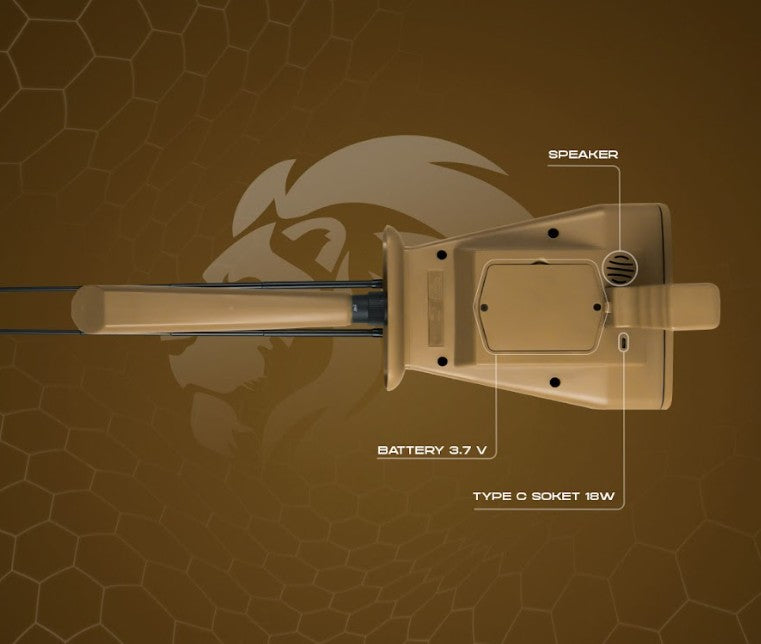 BR SYSTEMS Gold Step Pro Max Gold & Metal Detector