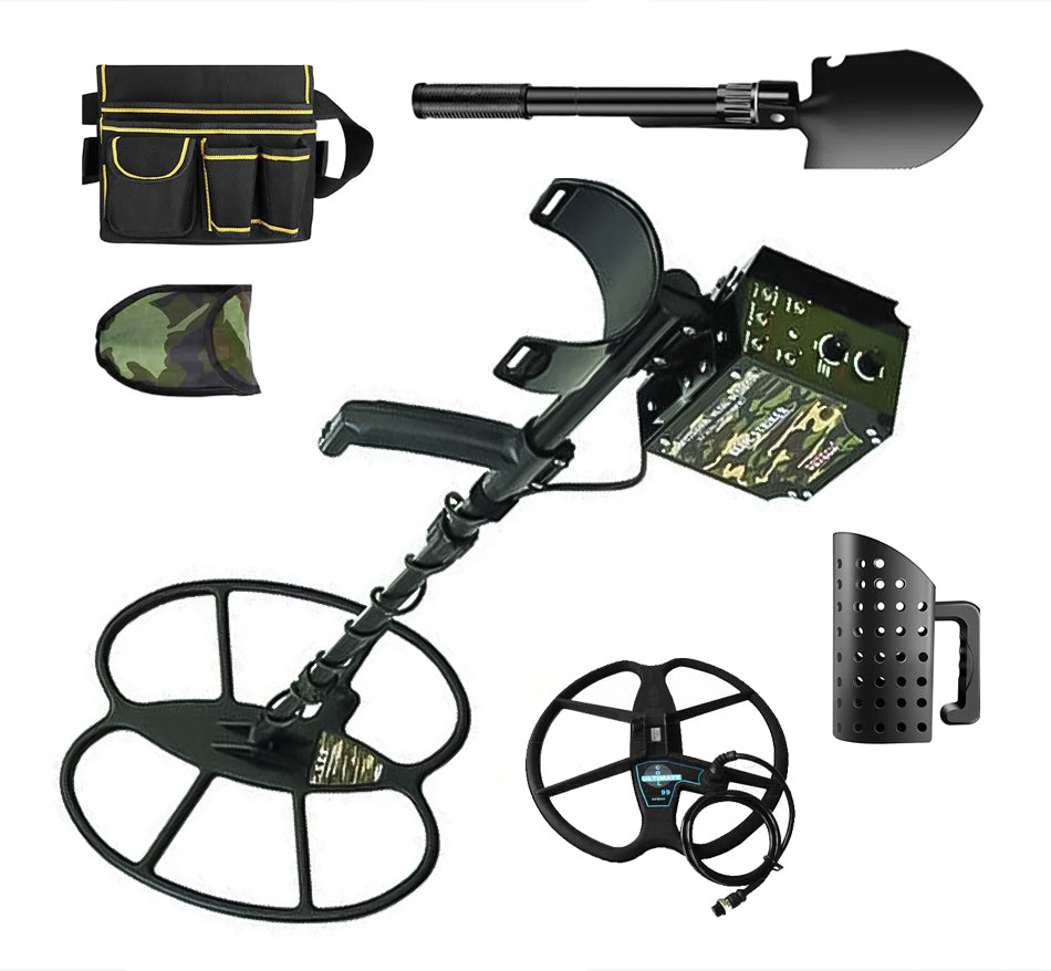 DETECH Relic Striker 4.8 kHz VLF Metal Detector Pro Pack- 18x15” SEF & 13” Ultimate Coil