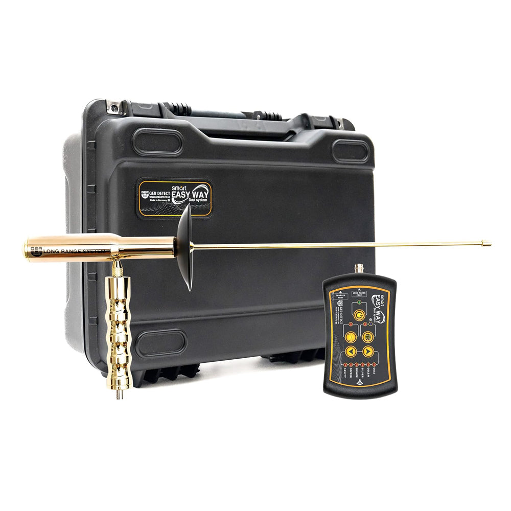 GER Detect Easy Way Smart Dual System Metal Detector