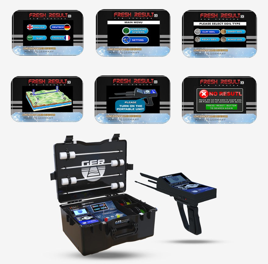 GER Detect Fresh Result 2 Systems Groundwater Locator
