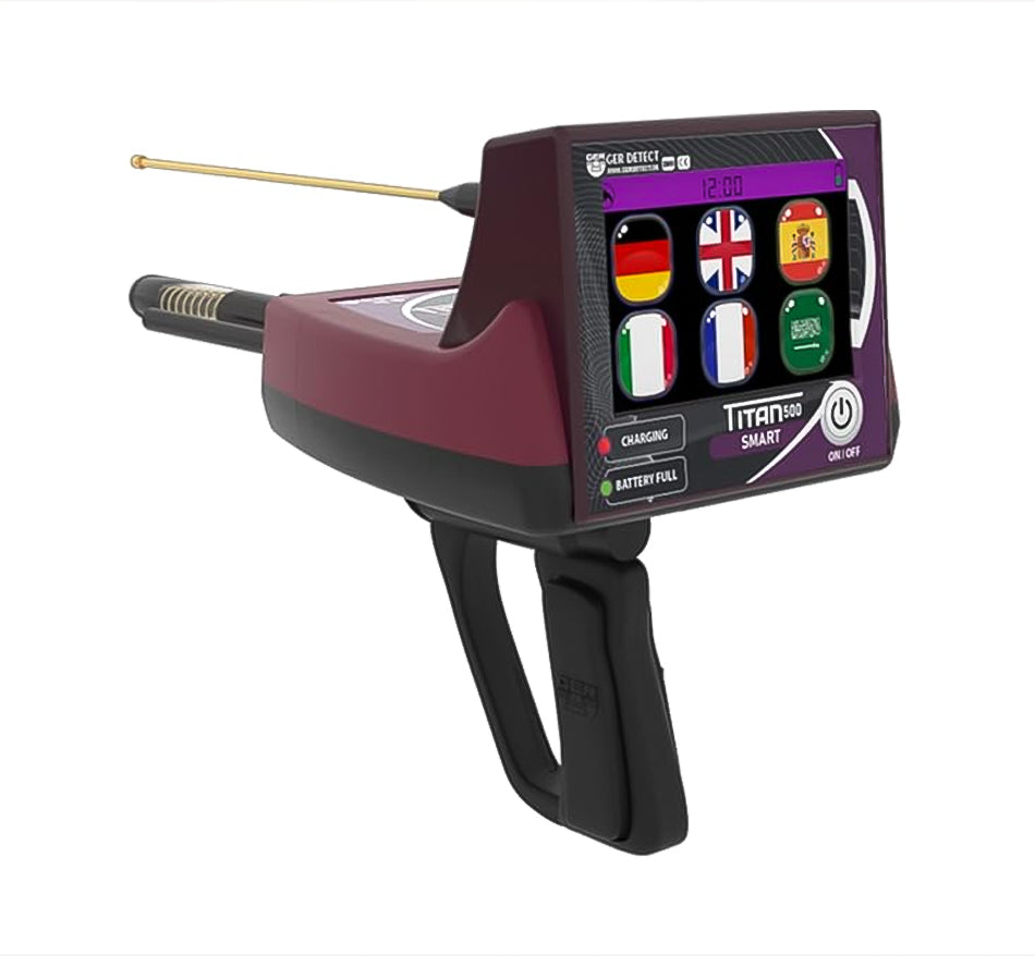 GER Detect Titan 500 Smart Long Range Gold & Diamond Metal Detector