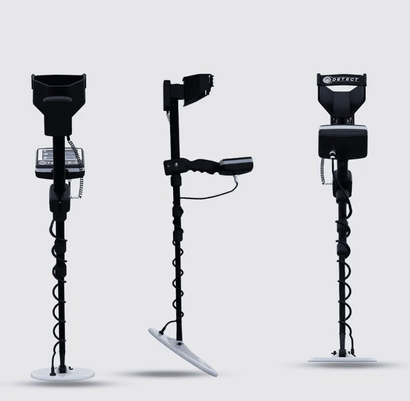 GER Detect UIG Gold Digger Metal Detector with 13" and 18" Coils