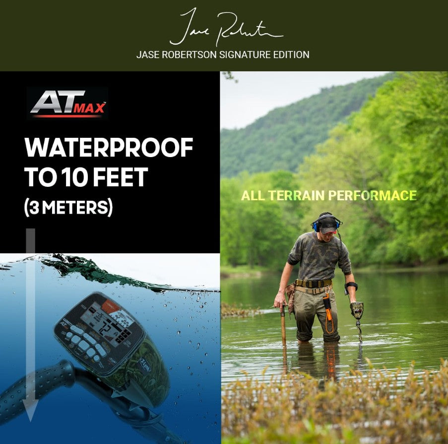 Garrett AT Max Bundle-Jase Robertson Signature Edition