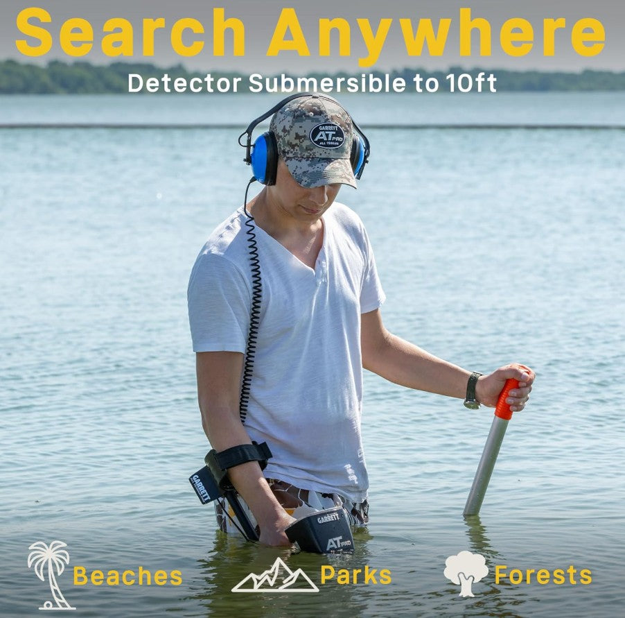 Garrett AT PRO Metal Detector Bundle