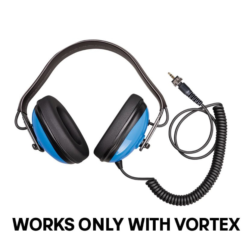 Garrett Vortex VX9 Multi-Frequency Waterproof Metal Detector With Vortex Submersible Headphone