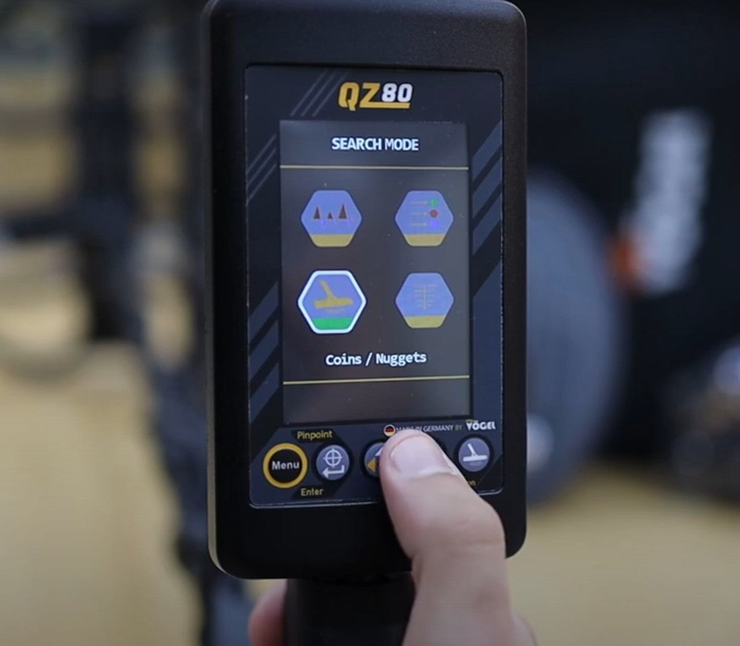 MWF QZ 80 Long Range Gold & Metal Detector VLF