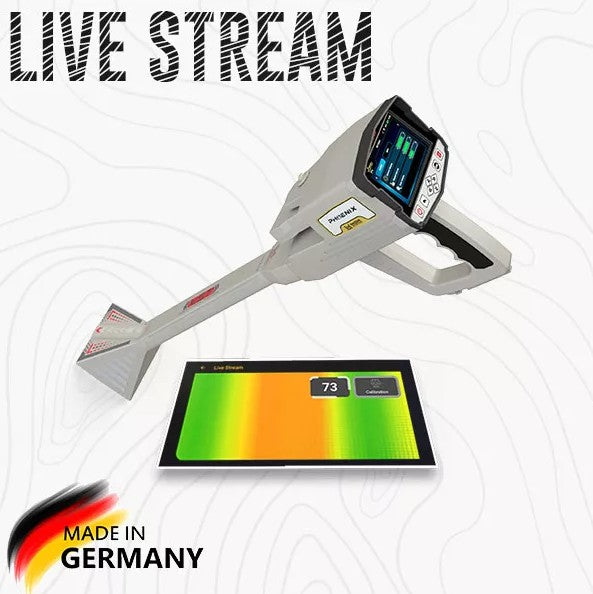 Mega Detection Phoenix (3D Ground Scanner) Professional Metal Detector
