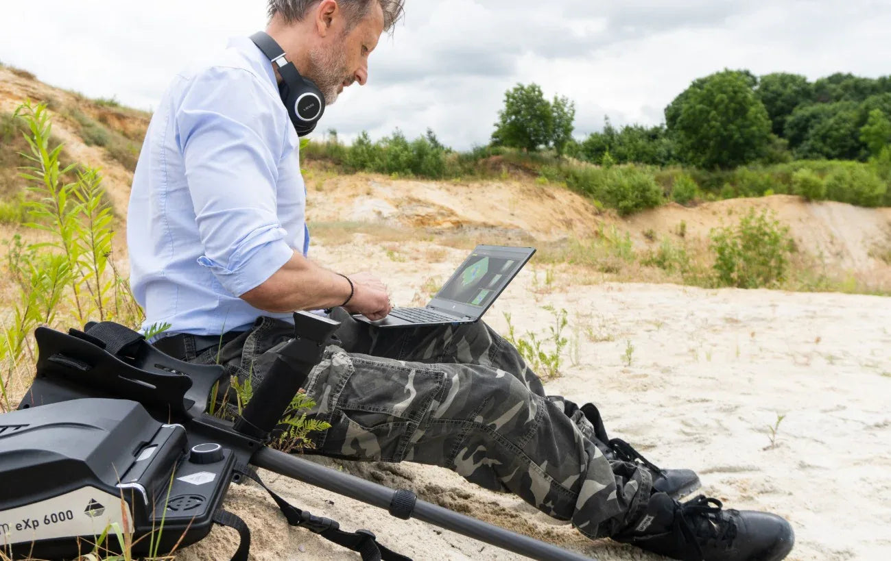 OKM eXp 6000 Professional 3D Ground Scanner Metal Detector
