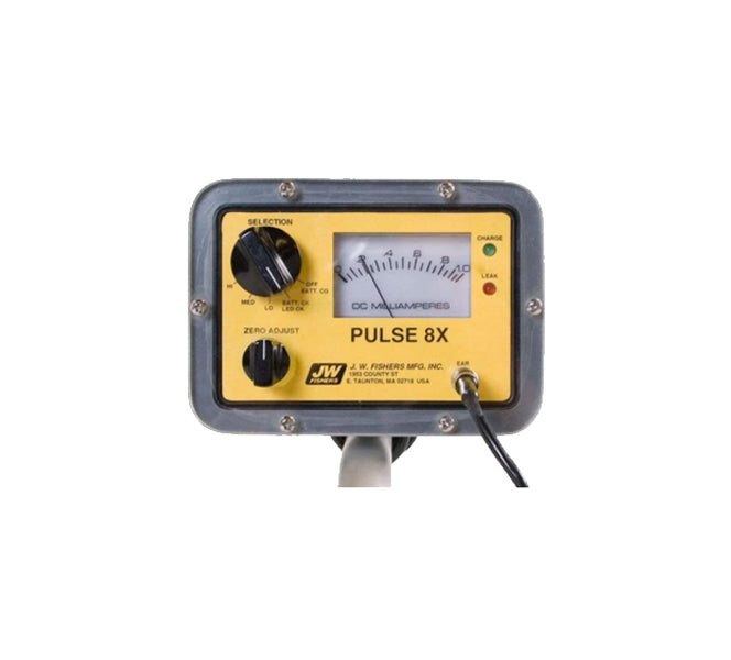 JW Fishers Pulse 8X Metal Detector & Under Water Connector