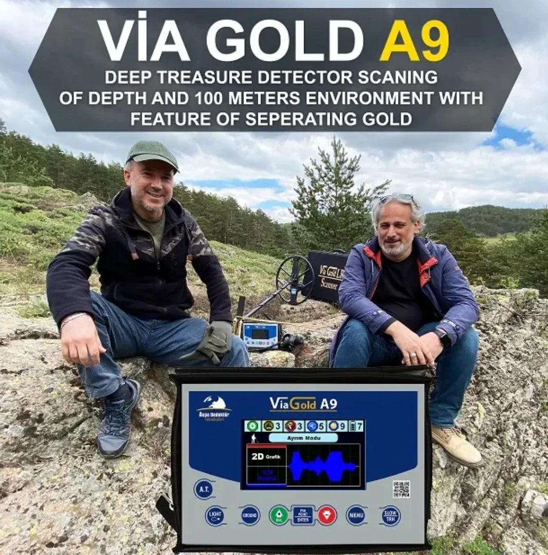 Detector de metales Via Gold A9 Gold