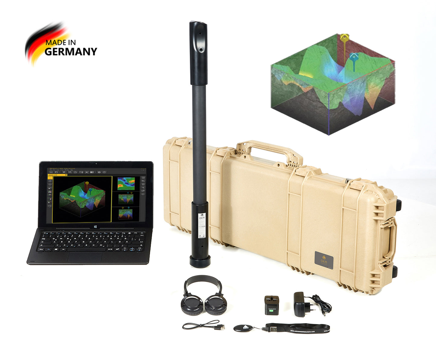 OKM Fusion Professional 3D Ground Scanner Metal Detector