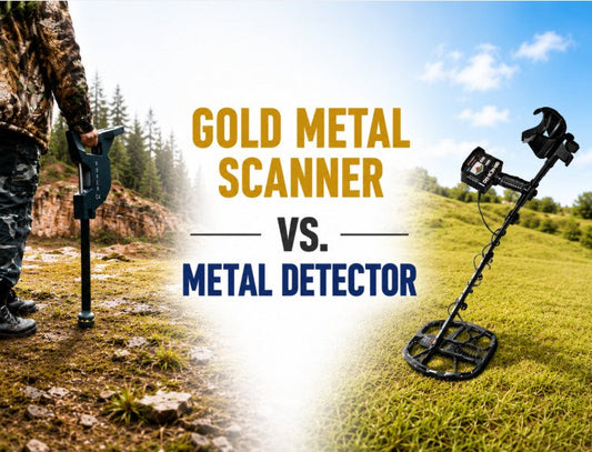 Gold Metal Scanner vs. Metal Detector: Which Is Better for Finding Deep Gold?