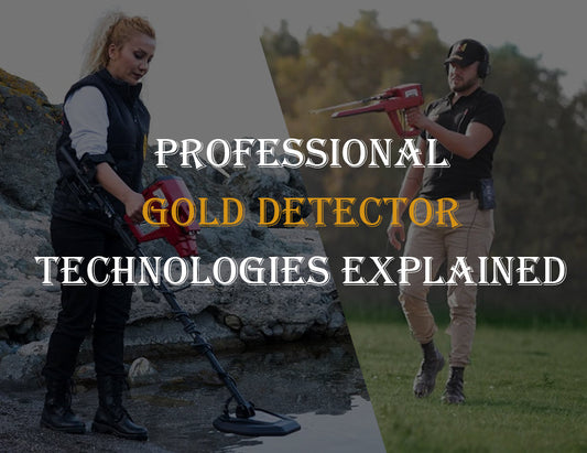 Professional Gold Detector Technologies Explained: VLF, PI, and 3D Ground Scanning