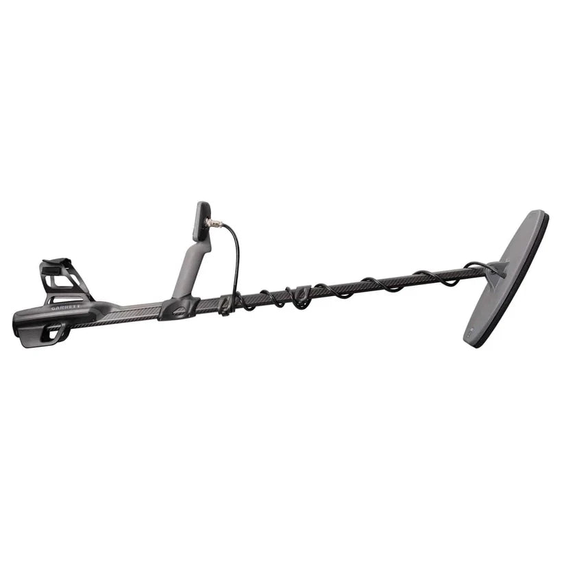 Garrett Axiom Metal Detector with 13"x11" Mono Coil, 11"x7" DD Coil Wireless Headphone