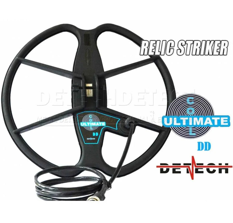 Detech Desert Gold 3 VLF Metal Detector Pro Pack 13.89 KHZ With 11.5 & 13” Ultimate Coils