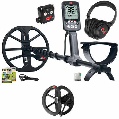 Minelab EQUINOX 800 Metal Detector w/ Minelab and 6″ Search Coil