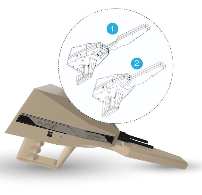 Ajax Detection Alpha Long Range Metal & Gold Detector
