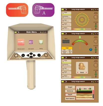 Ajax Detection Alpha Long Range Metal & Gold Detector
