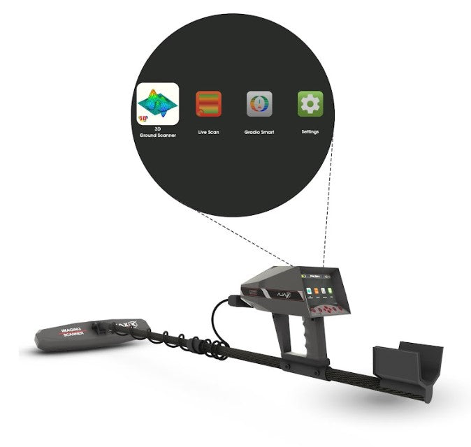 Ajax Gamma 3D Gold & Metal Detector