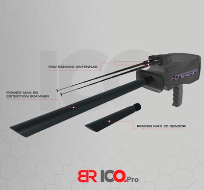 BR SYSTEMS 100 Pro Gold & Metal Detector