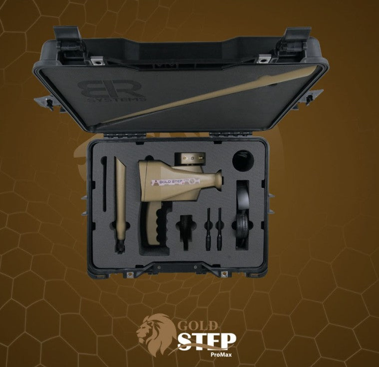 BR SYSTEMS Gold Step Pro Max Gold & Metal Detector