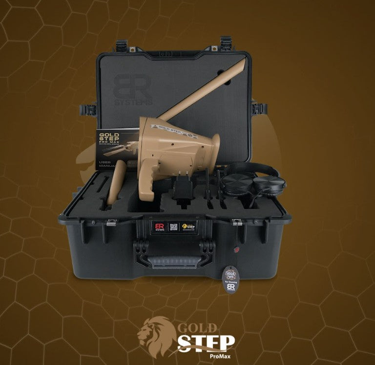BR SYSTEMS Gold Step Pro Max Gold & Metal Detector