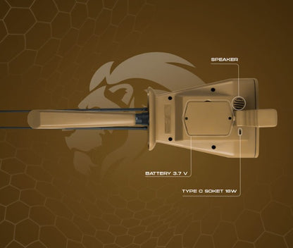 BR SYSTEMS Gold Step Pro Max Gold & Metal Detector