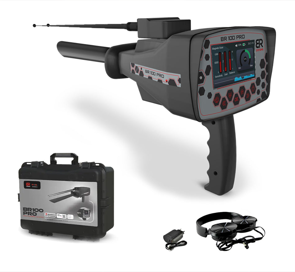 BR SYSTEMS 100 Pro Gold & Metal Detector