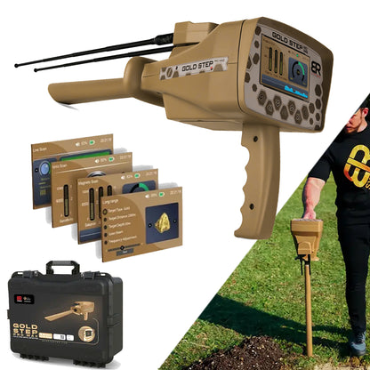 BR SYSTEMS Gold Step Pro Max Long Range Gold Detector
