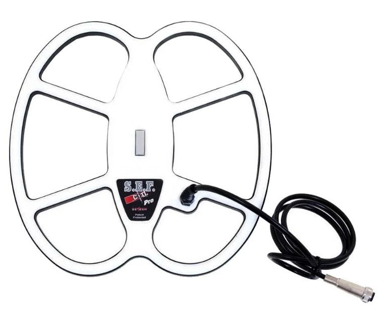DETECH EDS Gold Catcher 28kHz VLF Metal Detector With 3 Search Coils