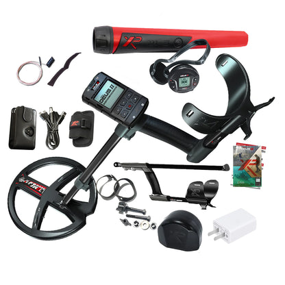 XP DEUS II Metal Detector with WS6 Headphone Bundle