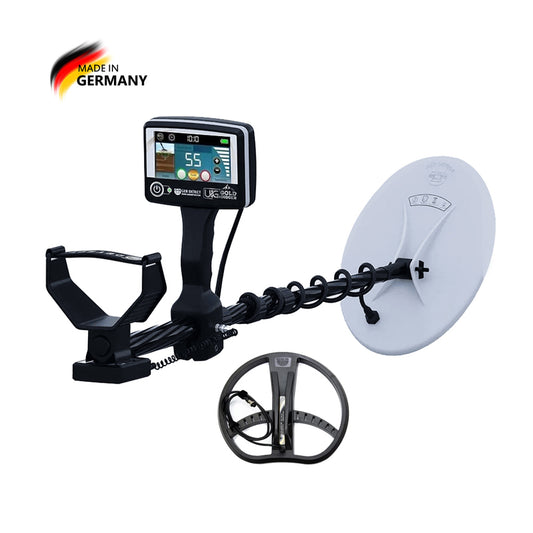GER Detect UIG Gold Digger Metal Detector with 13" and 18" Coils