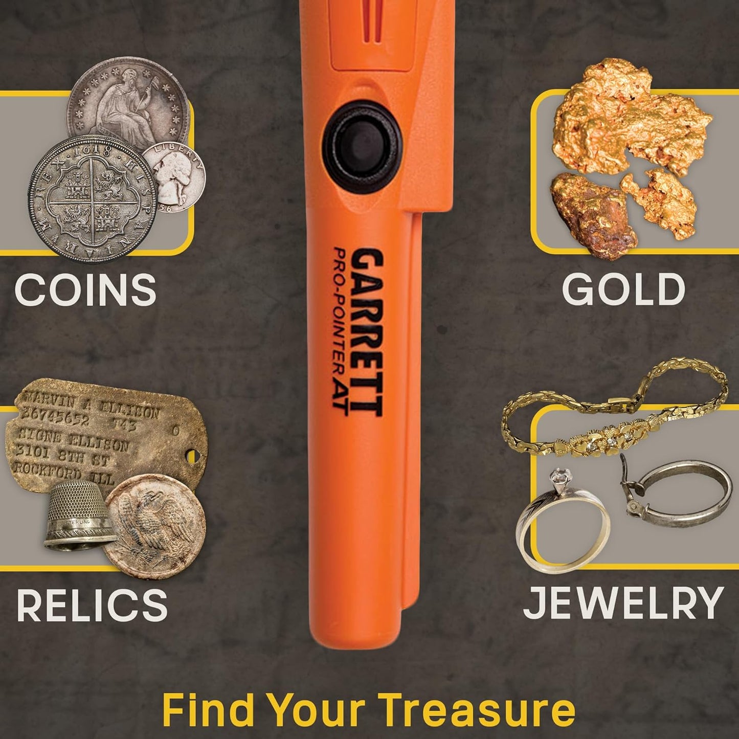 Garrett AT Gold Metal Detector Bundle
