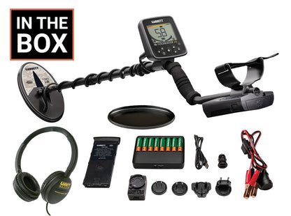 Garrett Goldmaster 24K Gold Metal Detector with 6″ x 10″ DD Waterproof Coil