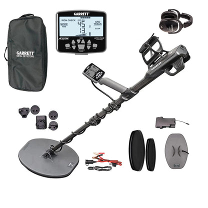 Garrett Axiom Metal Detector Standard Package