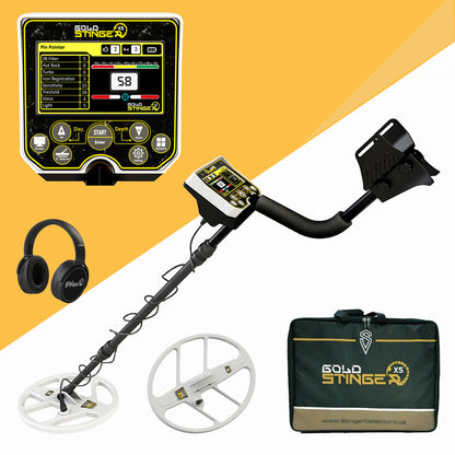 Gold Stinger X5 Professional Metal Detector | Deep Seeking Metal Detectors For Gold