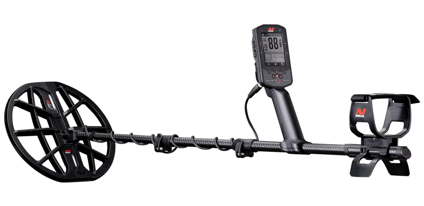 Minelab Manticore Waterproof Metal Detector with 11" DD Search Coil