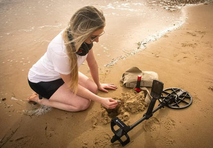 Minelab Manticore Waterproof Metal Detector with 11" DD Search Coil