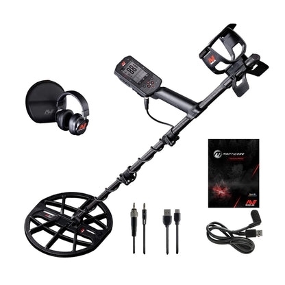 Minelab Manticore Waterproof Metal Detector with 11" DD Search Coil