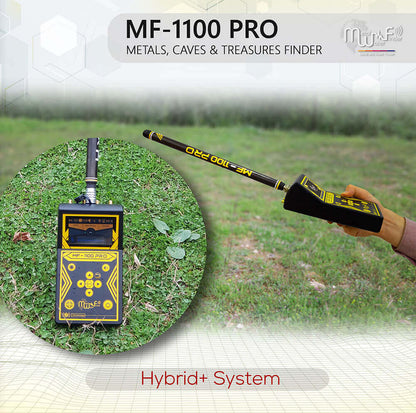MWF MF 1100 Pro Long Range Gold & Treasure Detector Pro Package
