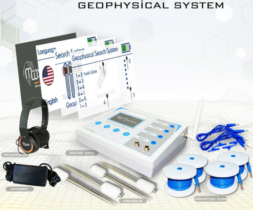 MWF WF 303 GH Detector de Agua Subterránea y Localizador Profesional de Agua