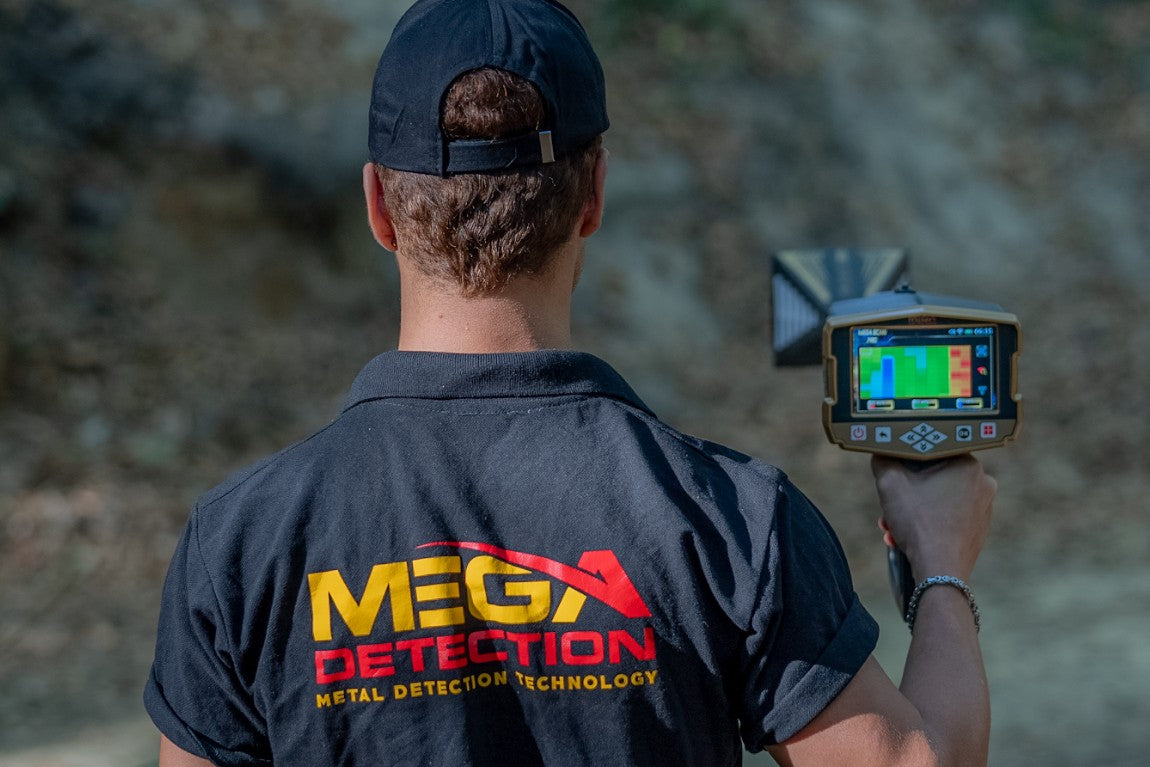 Mega Scan Pro New Edition 3D Ground & Long Range Metal Detector