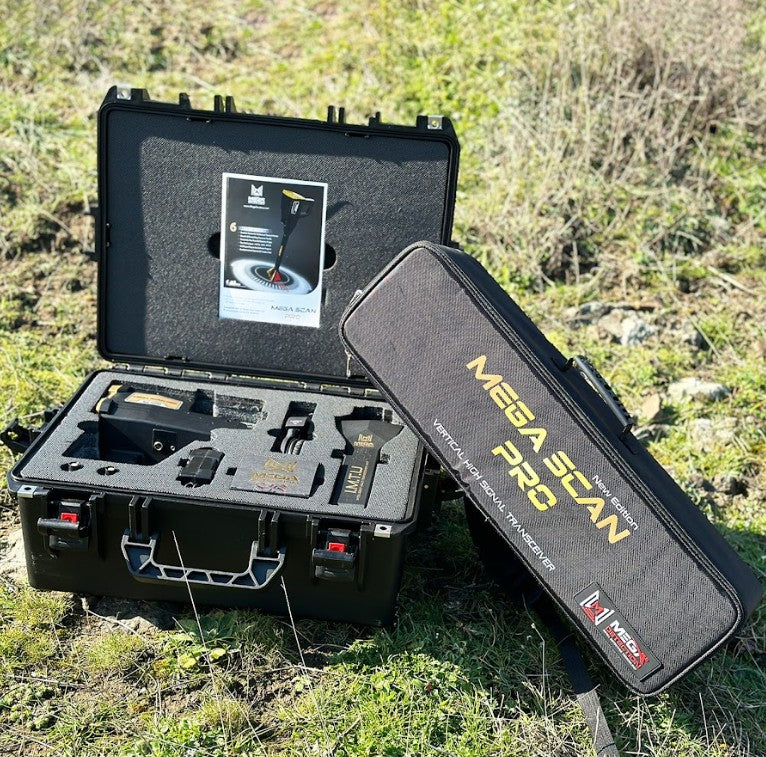 Mega Scan Pro New Edition 3D Ground & Long Range Metal Detector