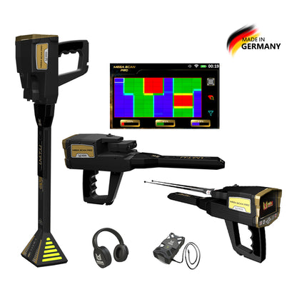 Mega Scan Pro New Edition 3D Ground & Long Range Metal Detector