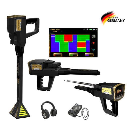 Mega Scan Pro New Edition 3D Ground & Long Range Metal Detector