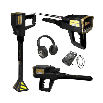 Mega Scan Pro New Edition 3D Ground & Long Range Metal Detector