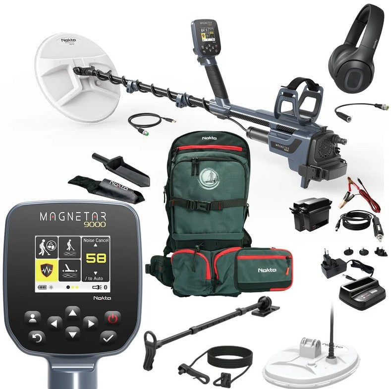 Nokta Magnetar 9000 Submersible Pulse Induction Gold Metal Detector